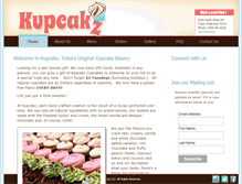 Tablet Screenshot of kupcakz.com